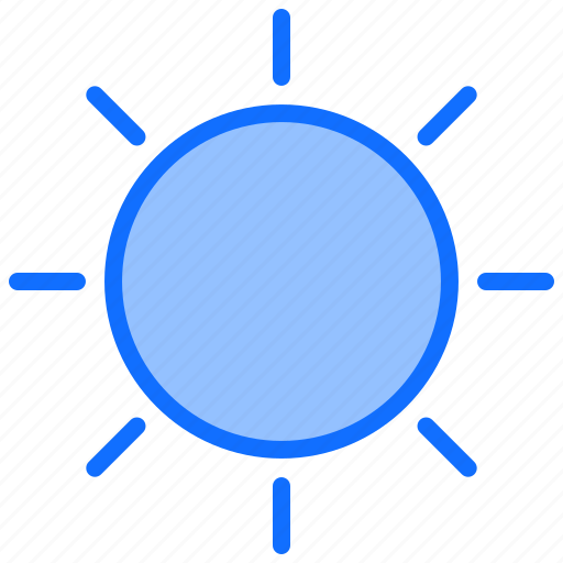 Spring, sun, brightness, weather, hot icon - Download on Iconfinder