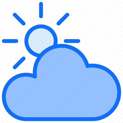 Spring, cloud, sun, weather, season icon - Download on Iconfinder