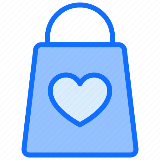 Spring, bag, shopping, heart icon - Download on Iconfinder