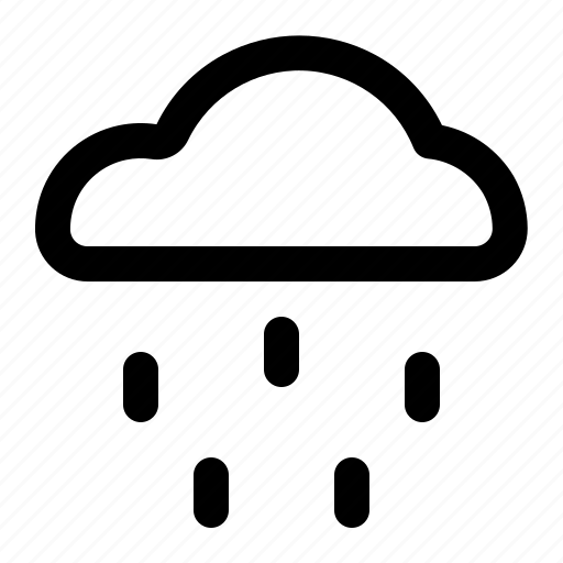 Rain, rainy, weather, cloud icon - Download on Iconfinder