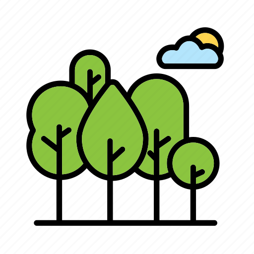 Tree, nature, flower, beautiful, garden, summer, spring icon - Download on Iconfinder