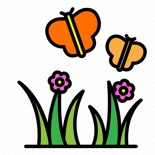 Buterflies, nature, flower, beautiful, garden, summer, spring icon - Download on Iconfinder