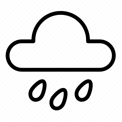 Rain, weather, cloud, forecast, spring, rainy icon - Download on Iconfinder