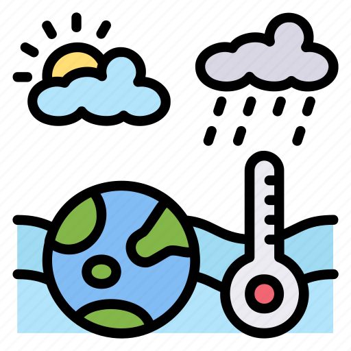 Temperature, earth, globe, climate, world, weather, global icon - Download on Iconfinder