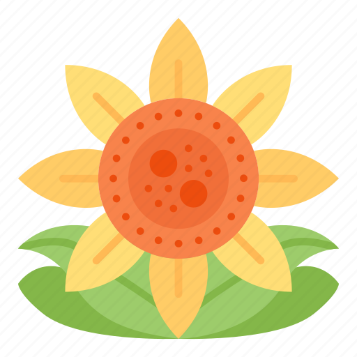 Flower, sun, blossom, floral, sunflower, spring icon - Download on Iconfinder