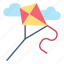 kite, sky, flying, toy, fly, cloud, wind, spring 
