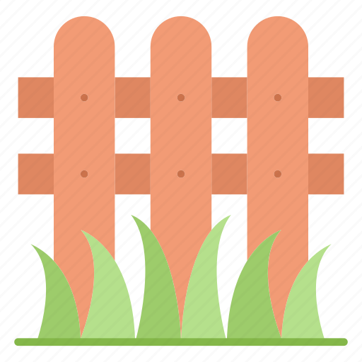 Outdoor, garden, fence, wood, grass, spring icon - Download on Iconfinder