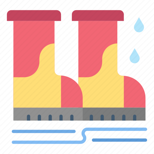 Rain, rubber, boots, spring, boot, shoes icon - Download on Iconfinder