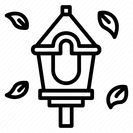 Bird, house, birdhouse, home, leaf, spring icon - Download on Iconfinder