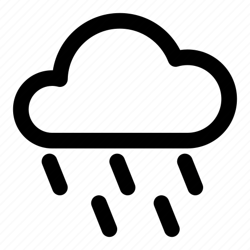 Rain, raining, cloud, weather, haw, rainy, meteorology icon - Download on Iconfinder