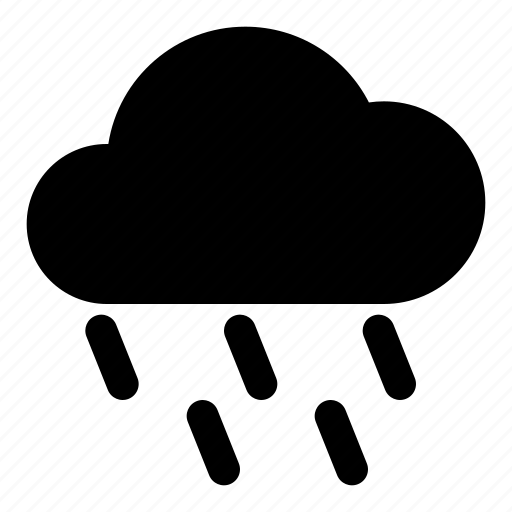 Rain, raining, cloud, weather, haw, rainy, meteorology icon - Download on Iconfinder