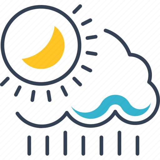 Cloud, rain, spring, sun, weather icon - Download on Iconfinder