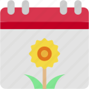 spring, calendar, date, schedule