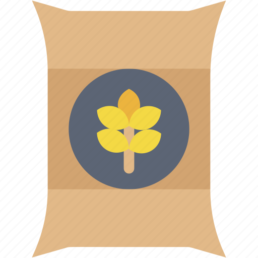 Wheat, grain, sack, grading, and, gardening, food icon - Download on Iconfinder