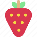 strawberry, plant, farming, sweet, spring, fruits