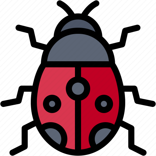 Ladybug, garden, spring, nature, insect icon - Download on Iconfinder