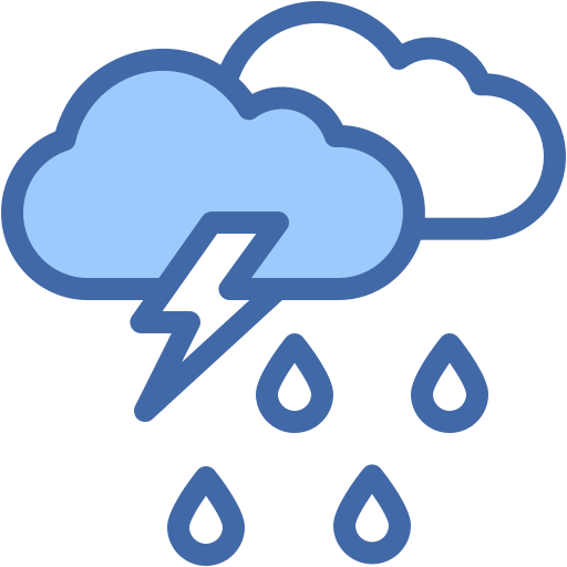 Raining, cloud, weather, spring, sky icon - Free download
