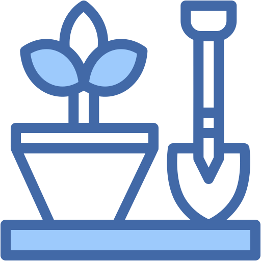 Gardening, spring, sprout, shovel, tool icon - Free download