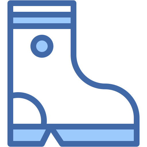 Water, boots, rain, gardening, safety, rubber icon - Free download