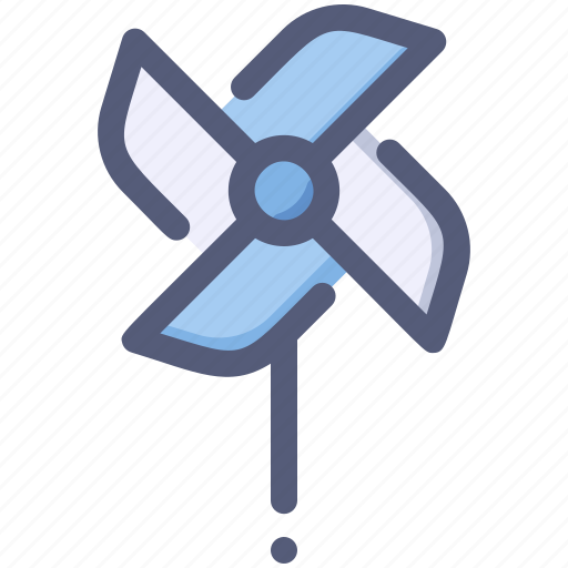 Paper, spring, summer, windmill icon - Download on Iconfinder