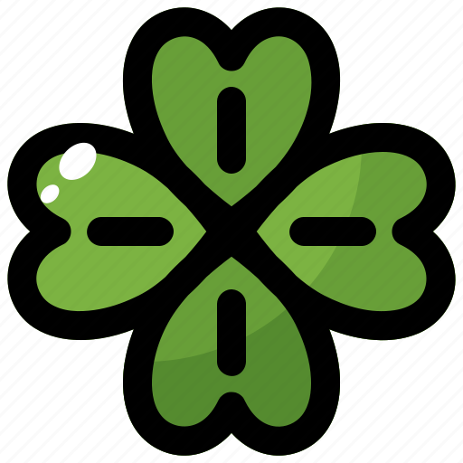 Clover, leaf, luck, nature, spring icon - Download on Iconfinder