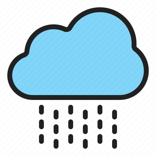 Cloud, rain, raindrop, spring, weather icon - Download on Iconfinder
