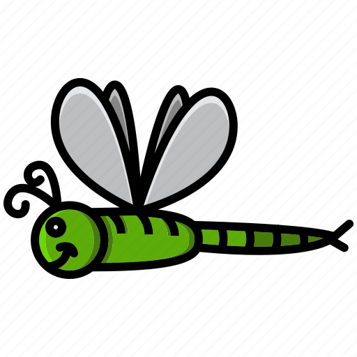 Animal, dragon, dragonfly, flourish, spring, sunshine, weather icon - Download on Iconfinder