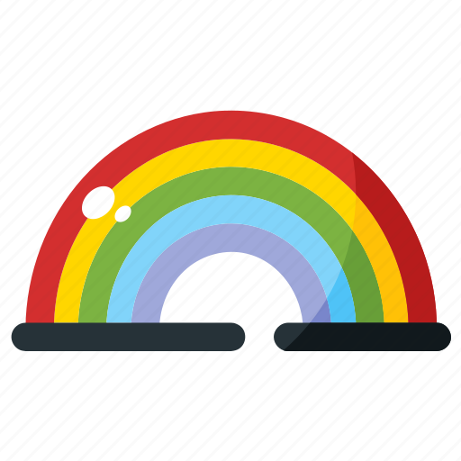 Bright, nature, rainbow, spring, weather icon - Download on Iconfinder