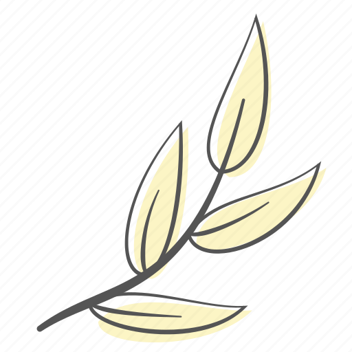 Branch, floral, leaf, leaves, nature, ornament, plant icon - Download on Iconfinder