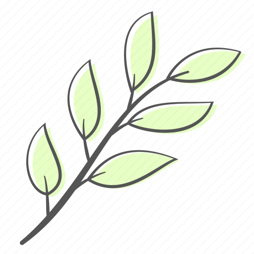 Branch, floral, leaf, leaves, nature, ornament, plant icon - Download on Iconfinder