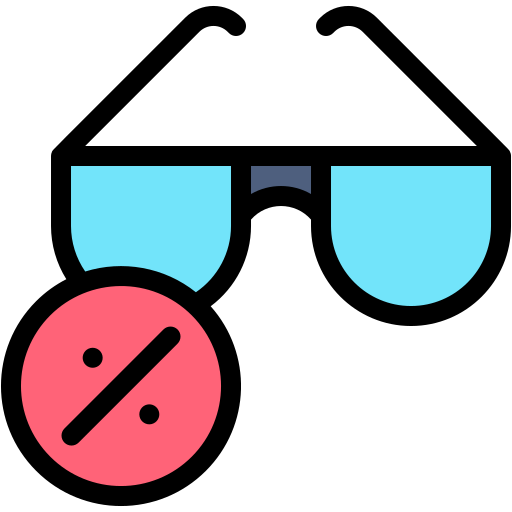 Eye, glasses, commerce, and, shopping, accessories, protection icon - Free download