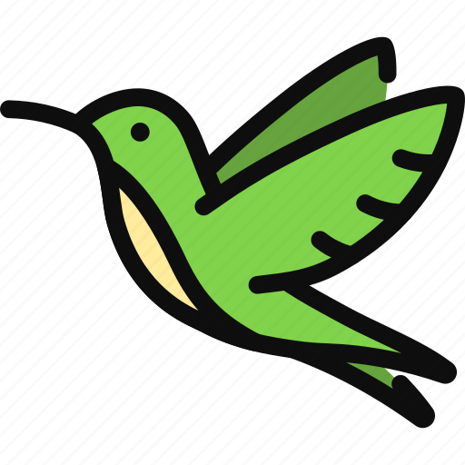 Hummingbird, bird, wildlife, animal, colibri, fauna icon - Download on Iconfinder