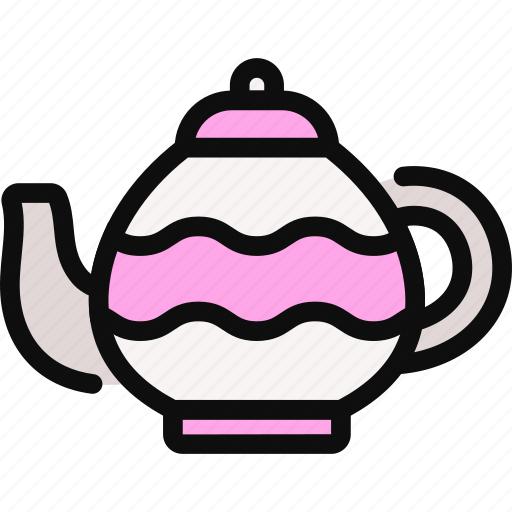 Teapot, tea, hot beverage, hot drink, ceramic, tea serving icon - Download on Iconfinder