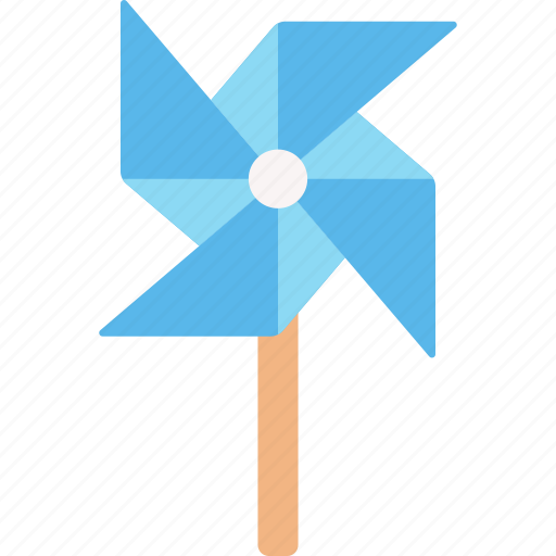 Windmill, papercraft, origami, toy, childhood, pinwheel icon - Download on Iconfinder