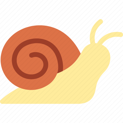 Snail, mollusk, garden, animal, slow, wildlife icon - Download on Iconfinder