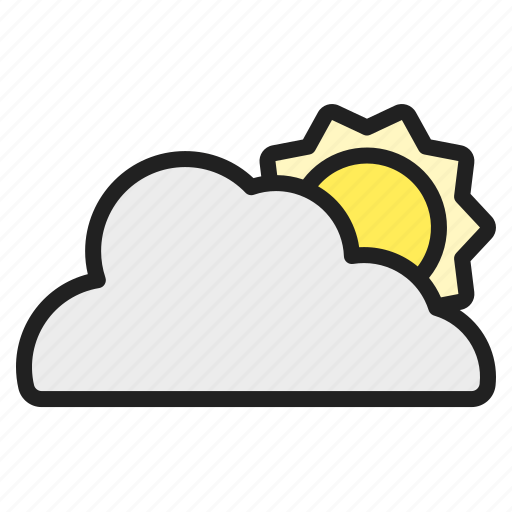 Spring, springtime, seasons, weather, cloud, sun icon - Download on Iconfinder