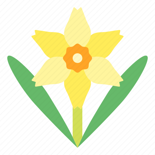Spring, springtime, seasons, flowers, easter, daffodil icon - Download on Iconfinder