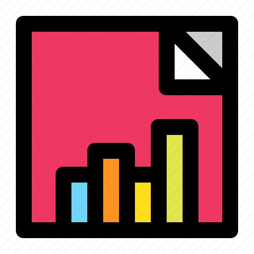 Bar chart, business, chart, data, diagram, progress, square icon - Download on Iconfinder