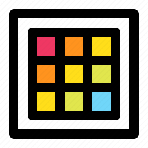Color, palette, pick, square icon - Download on Iconfinder