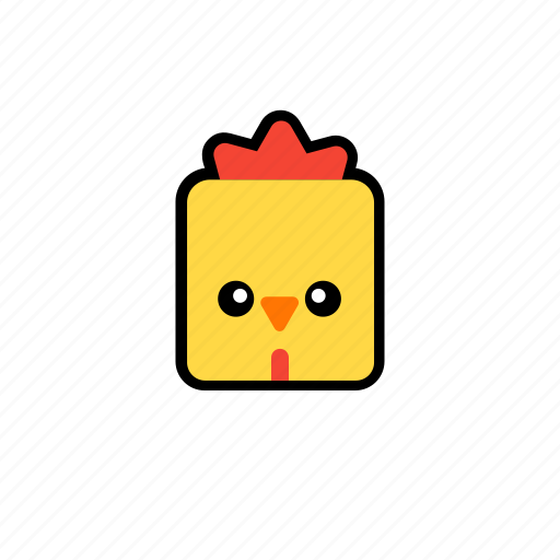 Animals, cock, cute, cute animal, emoji, farm, zoo icon - Download on Iconfinder