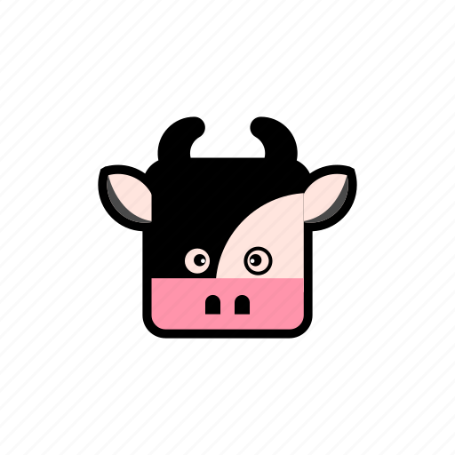 Animal, animals, cow, cute, domestic, farm, square icon - Download on Iconfinder