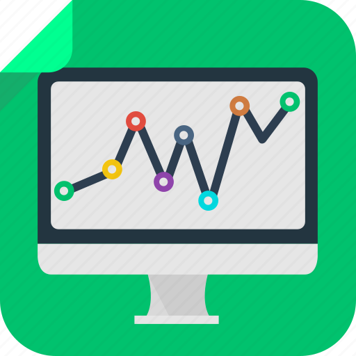 Business, chart, evolution, goals, graph, imac, marketing icon - Download on Iconfinder