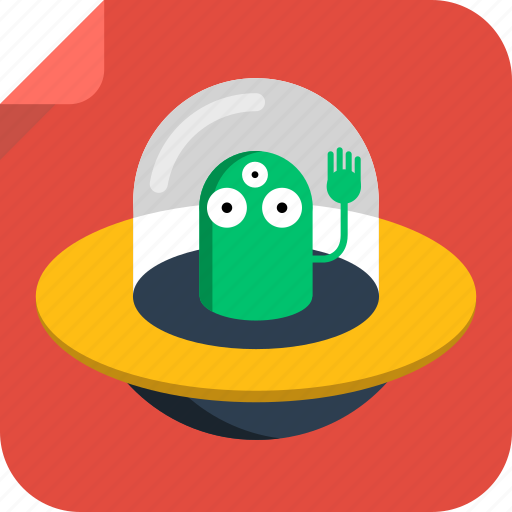 Alien, spaceship, ufo, monster, space icon - Download on Iconfinder