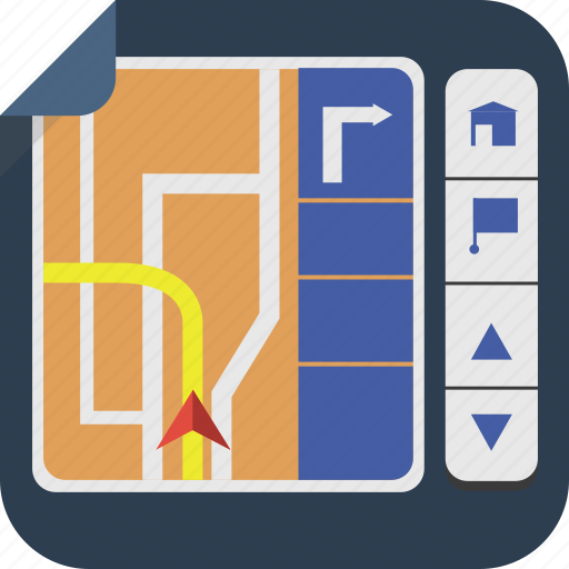 Direction, lost, location, way, device, gps icon - Download on Iconfinder