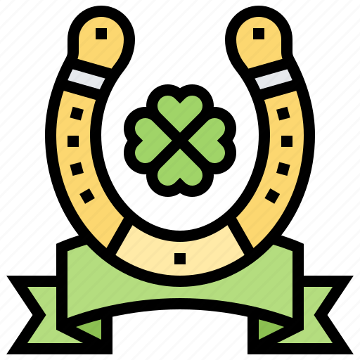 Clover, horse, lucky, patrick, shoes icon - Download on Iconfinder