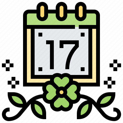 Calendar, event, lucky, patrick, schedule icon - Download on Iconfinder