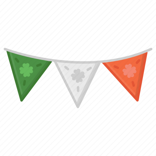 Celebration, holiday, irish, irish flag, party flags, saint patrick's day icon - Download on Iconfinder