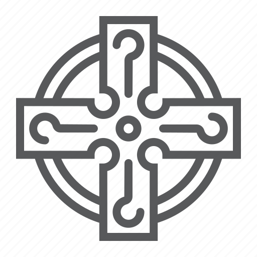 Celtic, cross, day, ornament, patricks, st icon - Download on Iconfinder