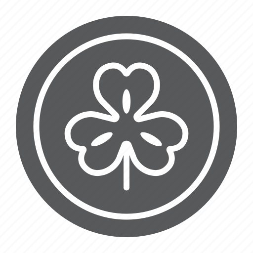 Clover, coin, day, finance, holiday, patricks, st icon - Download on Iconfinder