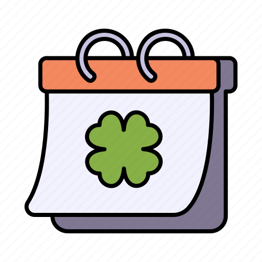 Calendar, irish, st, patrick, day icon - Download on Iconfinder